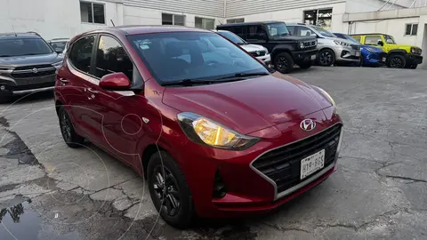 Hyundai Grand i10 GL MID usado (2022) color Rojo financiado en mensualidades(enganche $55,000)