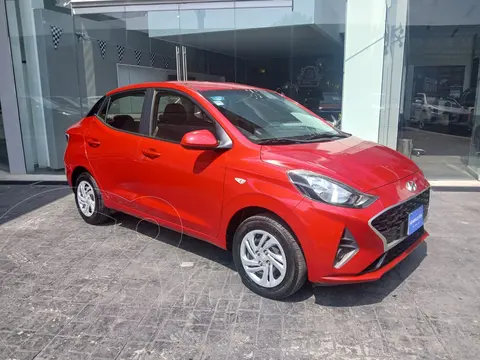 Hyundai Grand i10 MID Aut usado (2022) color Rojo financiado en mensualidades(enganche $91,124 mensualidades desde $3,834)