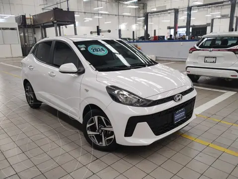 Hyundai Grand i10 GL Mid Aut usado (2024) color Blanco precio $334,080