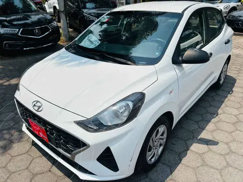 Hyundai Grand i10 GL usado (2021) color Blanco precio $187,000