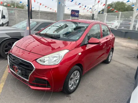 Hyundai Grand i10 GL MID Aut usado (2020) color Rojo precio $199,000