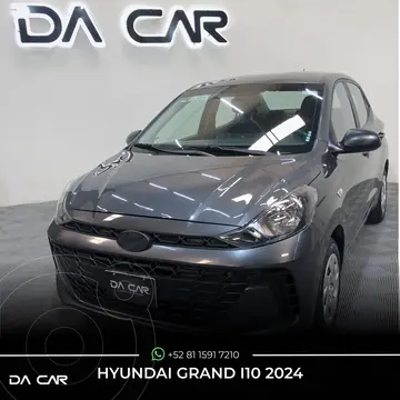 Hyundai Grand i10 GL usado (2024) color Gris Oscuro precio $244,000