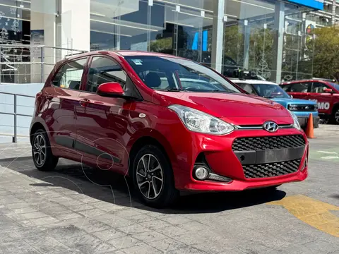 Hyundai Grand i10 GLS Aut usado (2018) color Rojo precio $190,000