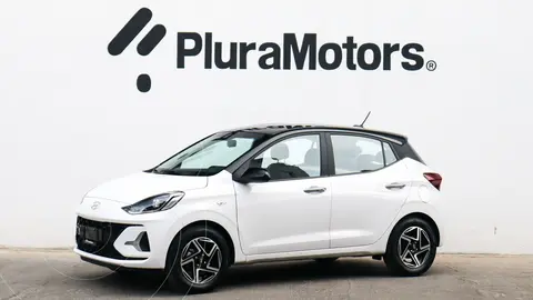 Hyundai Grand i10 GLS usado (2024) color Blanco financiado en mensualidades(enganche $61,380 mensualidades desde $5,230)