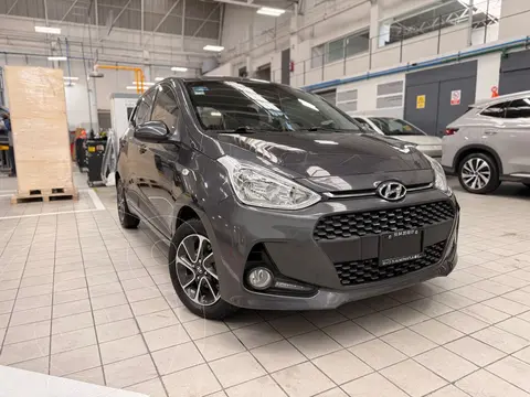 Hyundai Grand i10 GLS Aut usado (2020) color Gris Oscuro financiado en mensualidades(enganche $87,738 mensualidades desde $3,769)