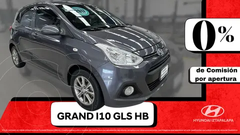 Hyundai Grand i10 GLS Aut usado (2017) color Gris precio $179,000