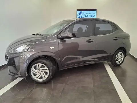 Hyundai Grand i10 MID Aut usado (2022) color Gris precio $255,000
