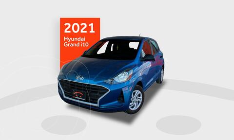 Hyundai Grand i10 GL MID usado (2021) color Azul precio $240,000