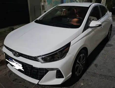 Hyundai HB20 Sedan Platinum Safety Aut usado (2025) color Blanco precio $29.000.000