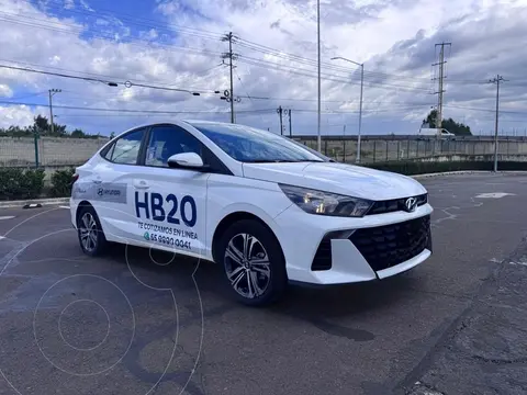 Hyundai HB20 Sedan GL Mid Aut usado (2025) color Blanco financiado en mensualidades(enganche $146,007 mensualidades desde $6,143)