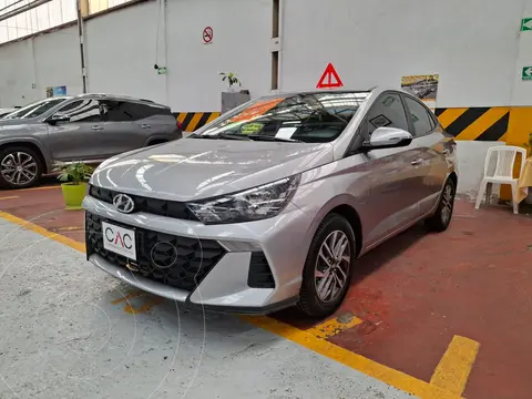 Hyundai HB20 Sedan GL usado (2023) color Plata financiado en mensualidades(enganche $59,500 mensualidades desde $5,350)