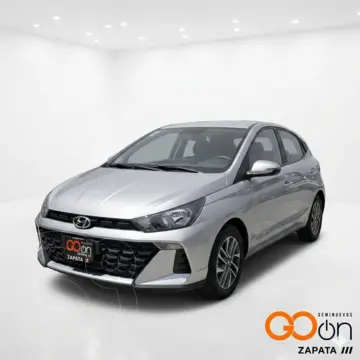 Hyundai HB20 Sedan GL Mid Aut usado (2023) color HYARTPLATA precio $277,900
