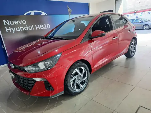 Hyundai HB20 Sedan GL Mid usado (2023) color Rojo financiado en mensualidades(enganche $86,250 mensualidades desde $6,307)