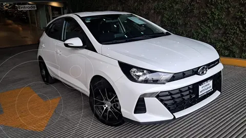 Hyundai HB20 GL usado (2024) color Blanco financiado en mensualidades(enganche $123,310 mensualidades desde $5,188)