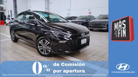 Hyundai HB20 GLS Aut usado (2024) color Negro precio $319,900