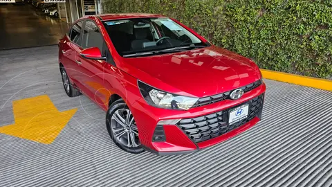 Hyundai HB20 GL Mid Aut usado (2023) color Rojo financiado en mensualidades(enganche $65,980 mensualidades desde $6,378)