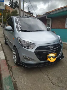 Hyundai i10 1.1 usado (2012) color Gris precio $30.000.000