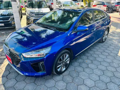 Hyundai Ioniq Limited usado (2018) color Azul financiado en mensualidades(enganche $69,069 mensualidades desde $6,135)