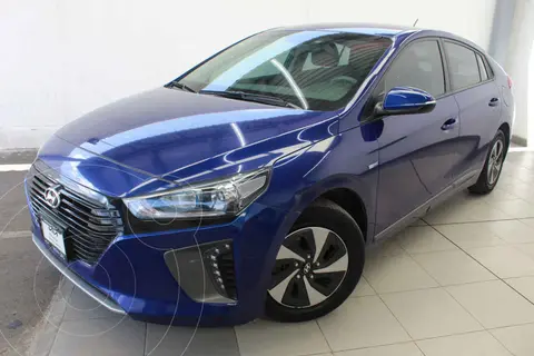 Hyundai Ioniq GLS Premium usado (2019) color Azul financiado en mensualidades(enganche $92,500 mensualidades desde $6,764)