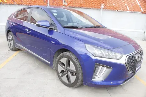 Hyundai Ioniq Limited usado (2021) color Azul financiado en mensualidades(enganche $149,700 mensualidades desde $9,947)
