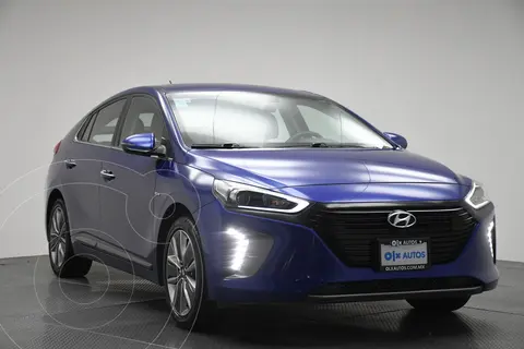 Hyundai Ioniq Limited usado (2019) color Azul financiado en mensualidades(enganche $84,196 mensualidades desde $6,623)