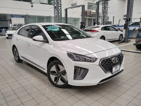 Hyundai Ioniq Limited usado (2022) color Blanco financiado en mensualidades(enganche $99,000 mensualidades desde $9,570)