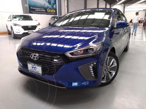 Hyundai Ioniq Limited usado (2019) color Azul financiado en mensualidades(enganche $43,990)