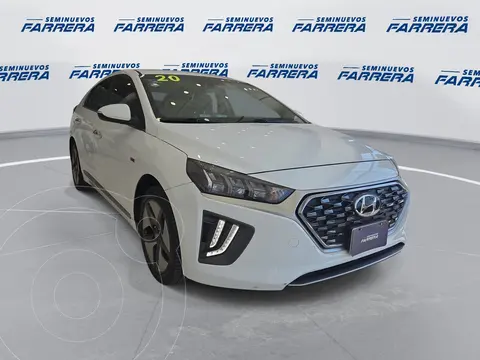Hyundai Ioniq Limited usado (2020) color Blanco financiado en mensualidades(enganche $84,800 mensualidades desde $7,034)