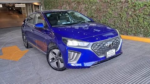 Hyundai Ioniq Limited usado (2020) color Azul financiado en mensualidades(enganche $142,120 mensualidades desde $5,980)