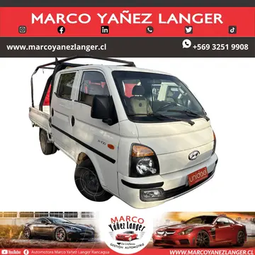 Hyundai Porter 2.5 Pick-Up usado (2016) color Blanco precio $13.390.000