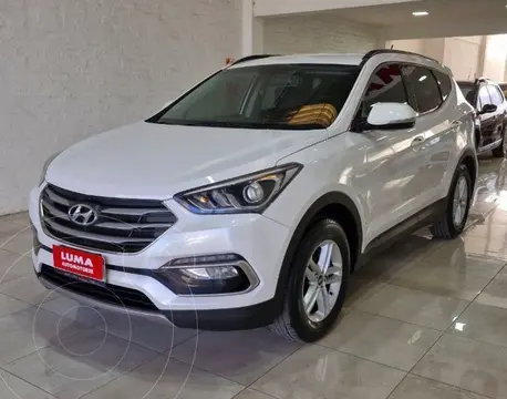 Hyundai Santa Fe 2.4 4x2 Full 7 Asientos Aut usado (2017) color Blanco Glaciar precio $29.800.000