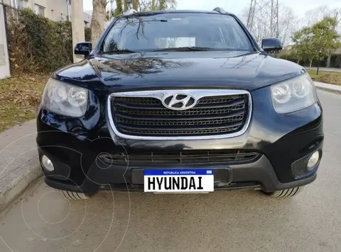 Hyundai Santa Fe 2.4 GLS 7 Pas Full Premium Aut usado (2010) color Negro Phantom precio u$s12.800