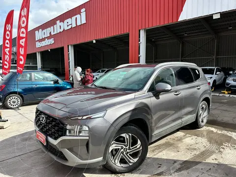 Hyundai Santa Fe 2.5L Value AWD Aut usado (2022) color Gris financiado en cuotas(pie $5.100.000)