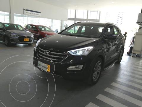 foto Hyundai Santa Fe 3.3 4x4 Aut usado (2014) color Azul Océano precio $69.990.000