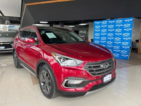 Hyundai Santa Fe Sport 2.0L usado (2017) color Rojo precio $330,000