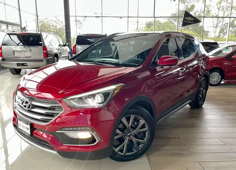 Hyundai Santa Fe Sport 2.0L usado (2017) color Rojo precio $299,900