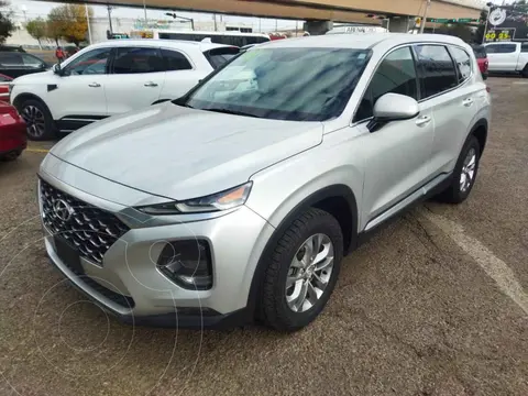 Hyundai Santa Fe 2.0L Turbo GLS usado (2019) color Plata precio $455,000