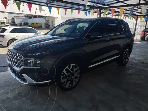 Hyundai Santa Fe Limited Tech usado (2022) color Gris precio $585,000