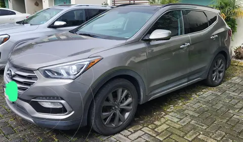 Hyundai Santa Fe 2.0L Turbo usado (2017) color Gris Mineral precio $310,000