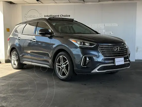 Hyundai Santa Fe V6 Limited Tech usado (2018) color Azul Marino precio $358,000