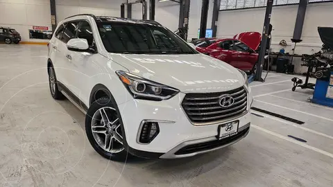 Hyundai Santa Fe V6 Limited Tech usado (2019) color Blanco precio $493,400