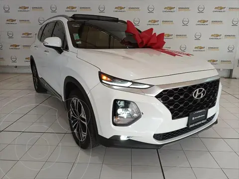 Hyundai Santa Fe V6 Limited Tech usado (2019) color Blanco precio $459,500