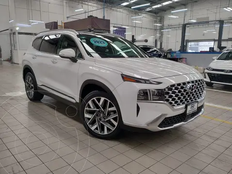 Hyundai Santa Fe Limited Tech usado (2023) color Blanco precio $655,000