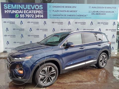 foto Hyundai Santa Fe Limited Tech usado (2020) color Azul precio $553,000