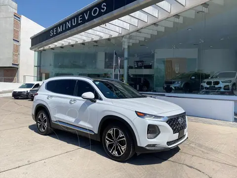 Hyundai Santa Fe Limited Tech usado (2020) color Blanco precio $679,000