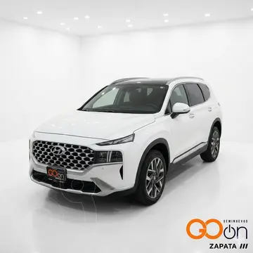 Hyundai Santa Fe LIMITED usado (2022) color HYAPSWBLANCO precio $460,000