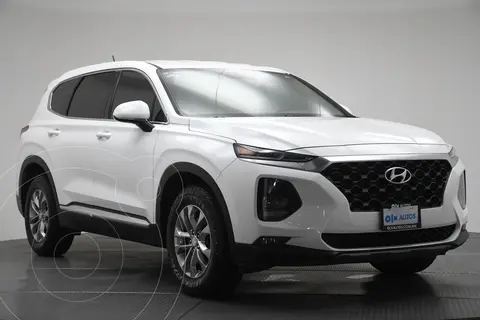 Hyundai Santa Fe V6 GLS Premium usado (2019) color Blanco financiado en mensualidades(enganche $97,194 mensualidades desde $7,646)