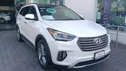 Hyundai Santa Fe V6 Limited Tech usado (2018) color Blanco precio $261,968