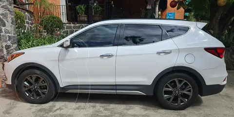 Hyundai Santa Fe Sport 2.0L Turbo usado (2018) color Blanco Perla precio $290,000