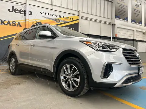 Hyundai Santa Fe V6 Limited Tech usado (2018) color plateado precio $410,000